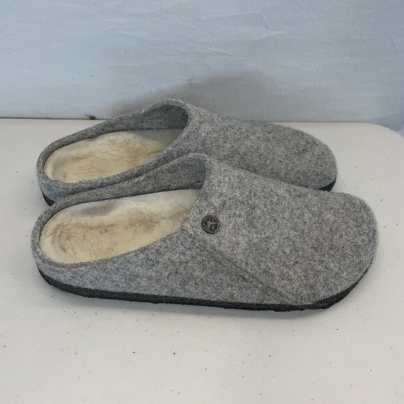 Birkenstock Zermatt Wool Felt Slippers Size 9 Narrow‎ womens 7 Men US/40EU Comfy - Picture 1 of 8